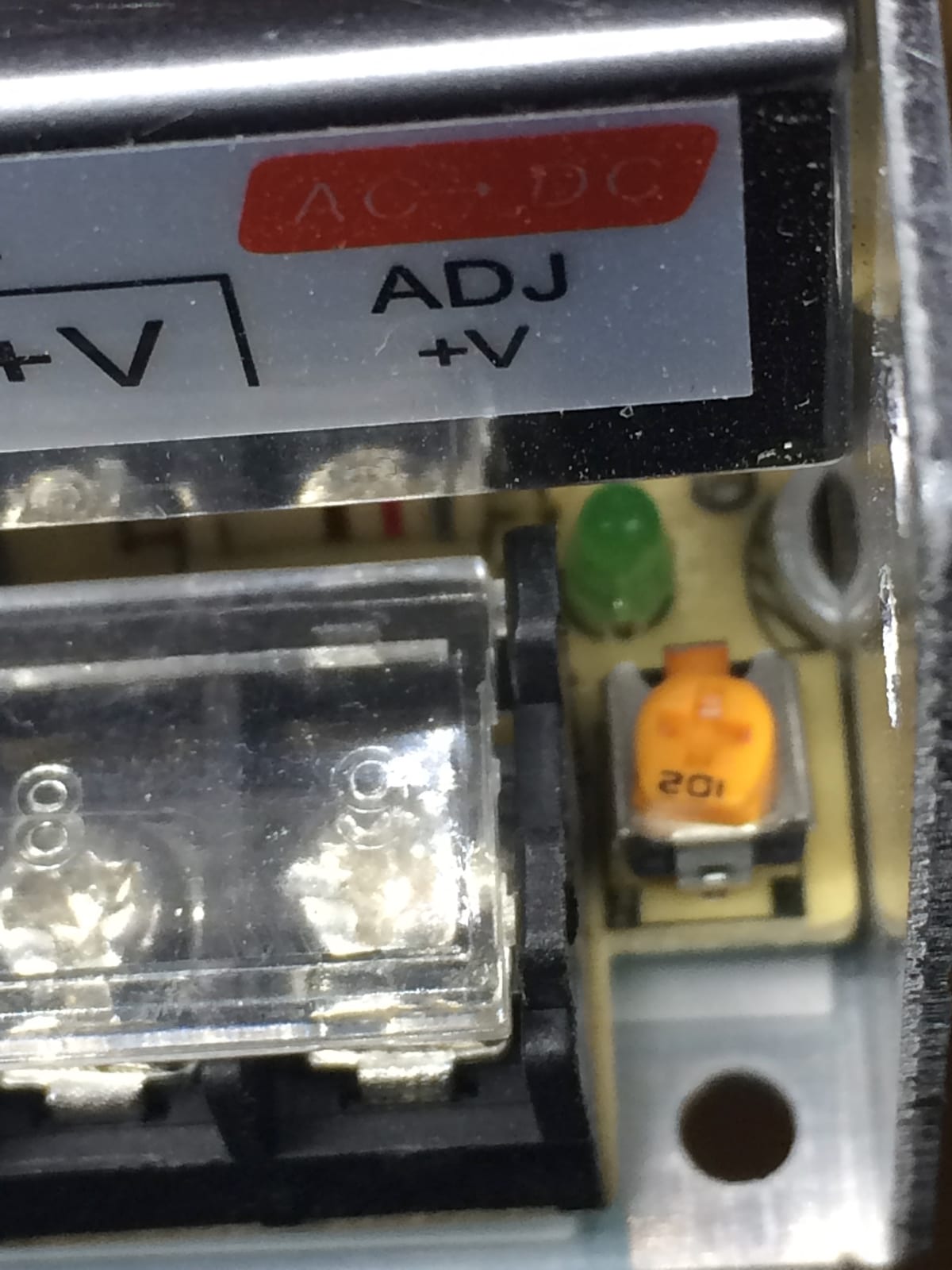 PSU voltage adjustment
